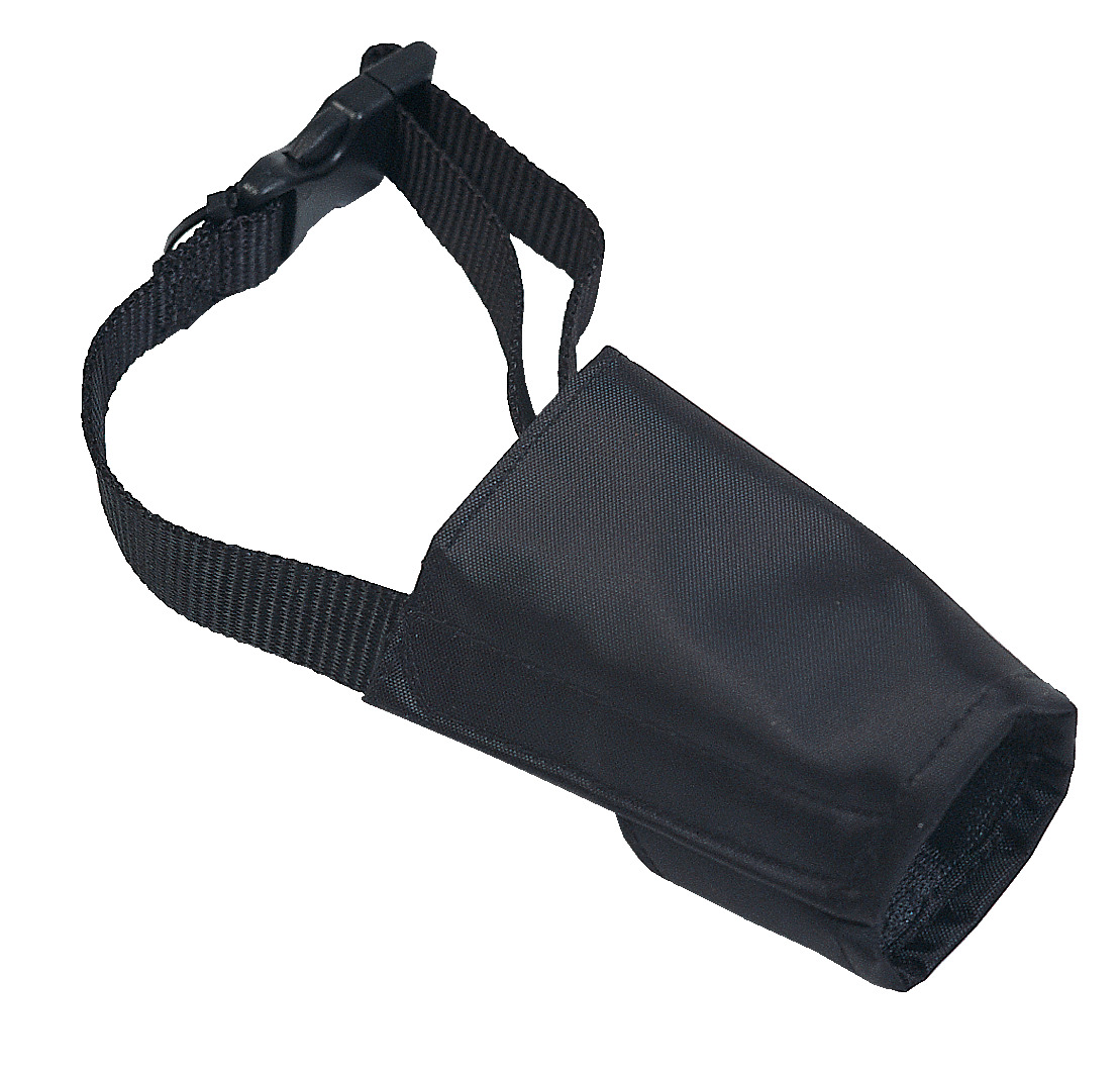 Muselière réglable noire nylon T1 - ZOLUX